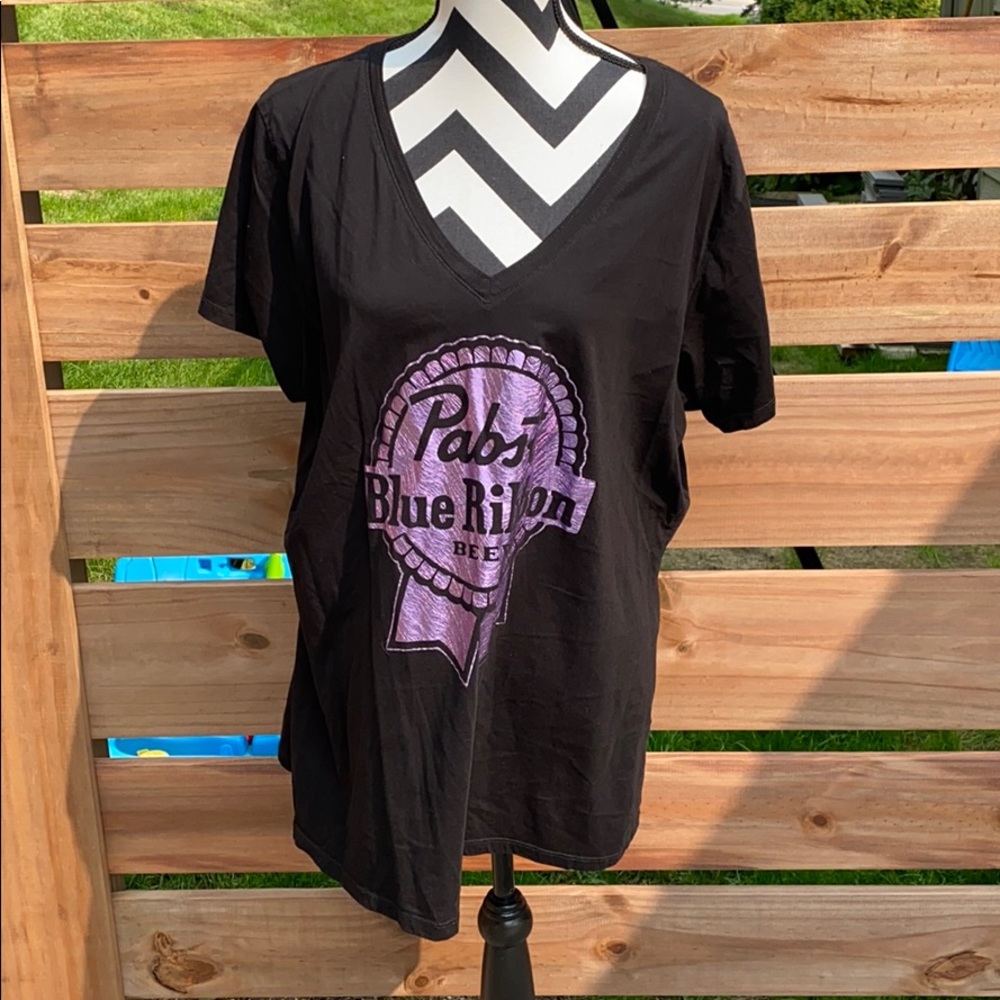 Pabst blue ribbon handmade shirt port authority